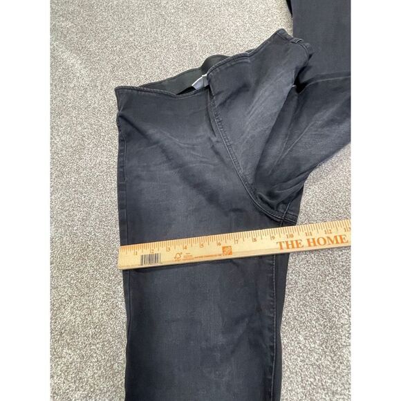 Knox Rose womens flare jeans sz 8 high waist black stretch denim retro - Picture 7 of 12